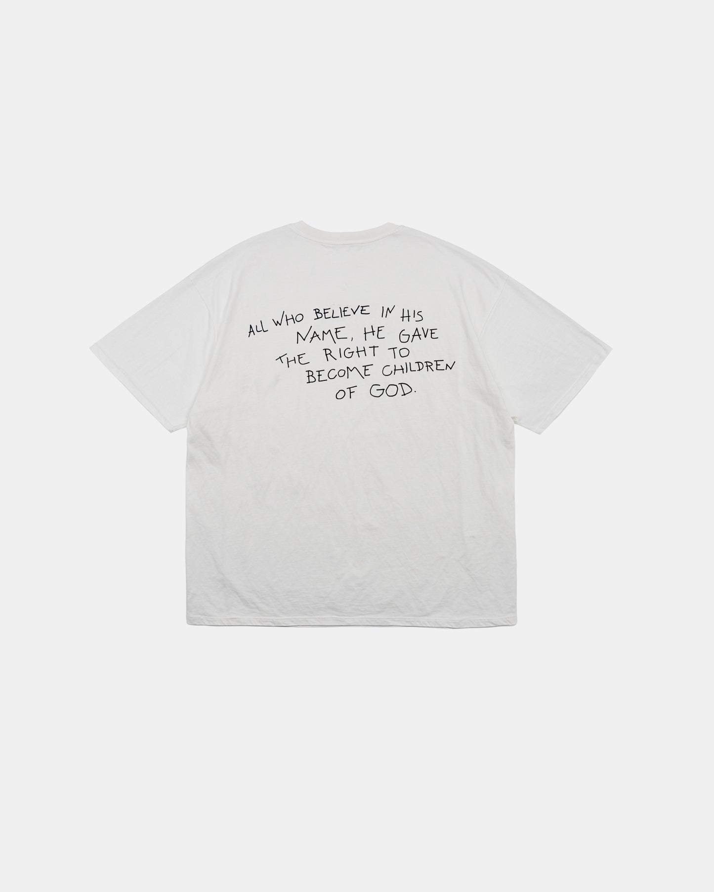 Believer – White Boxy Tee