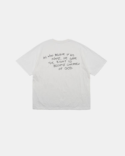 Believer – White Boxy Tee